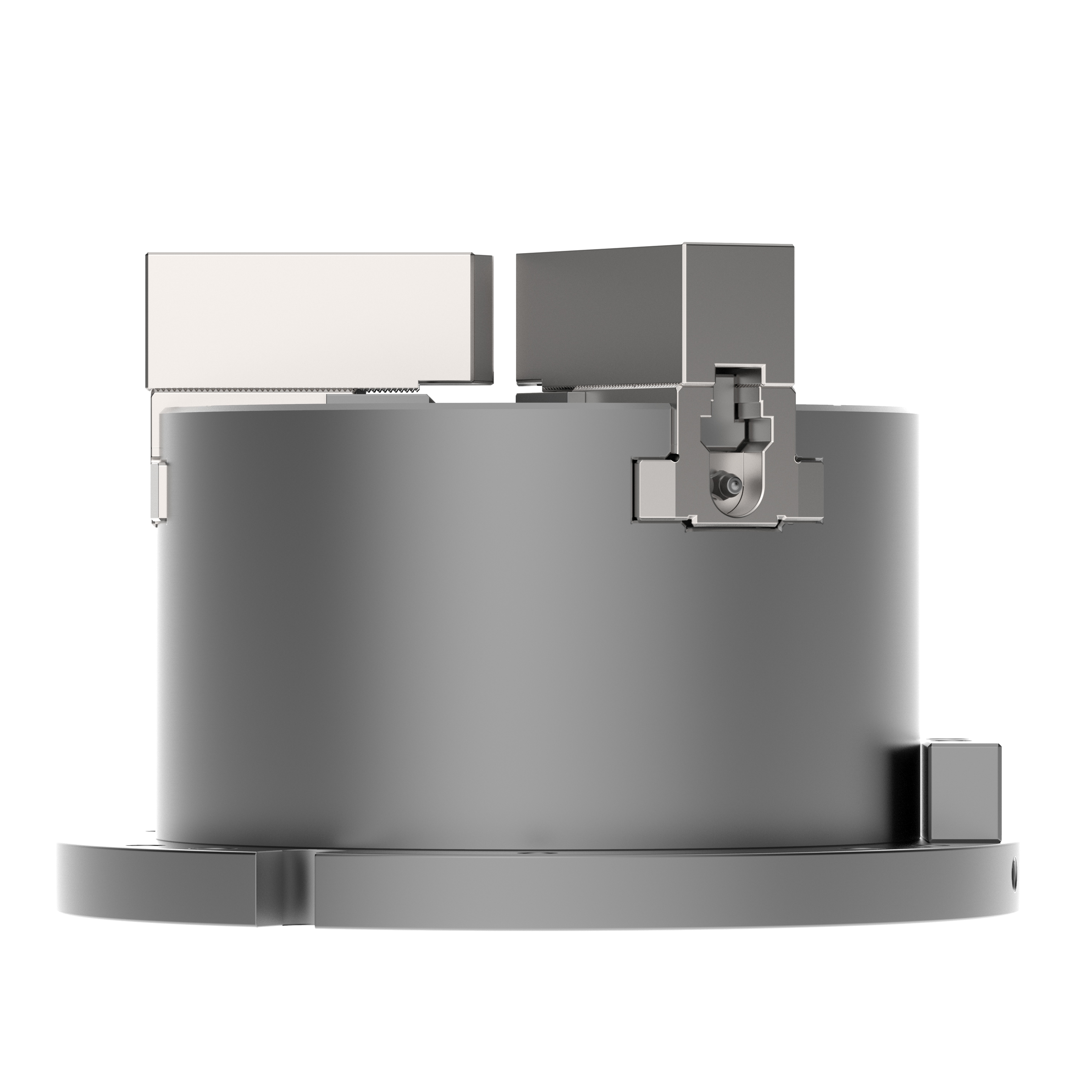 Dreibackenfutter DBF-PHN 210 von links