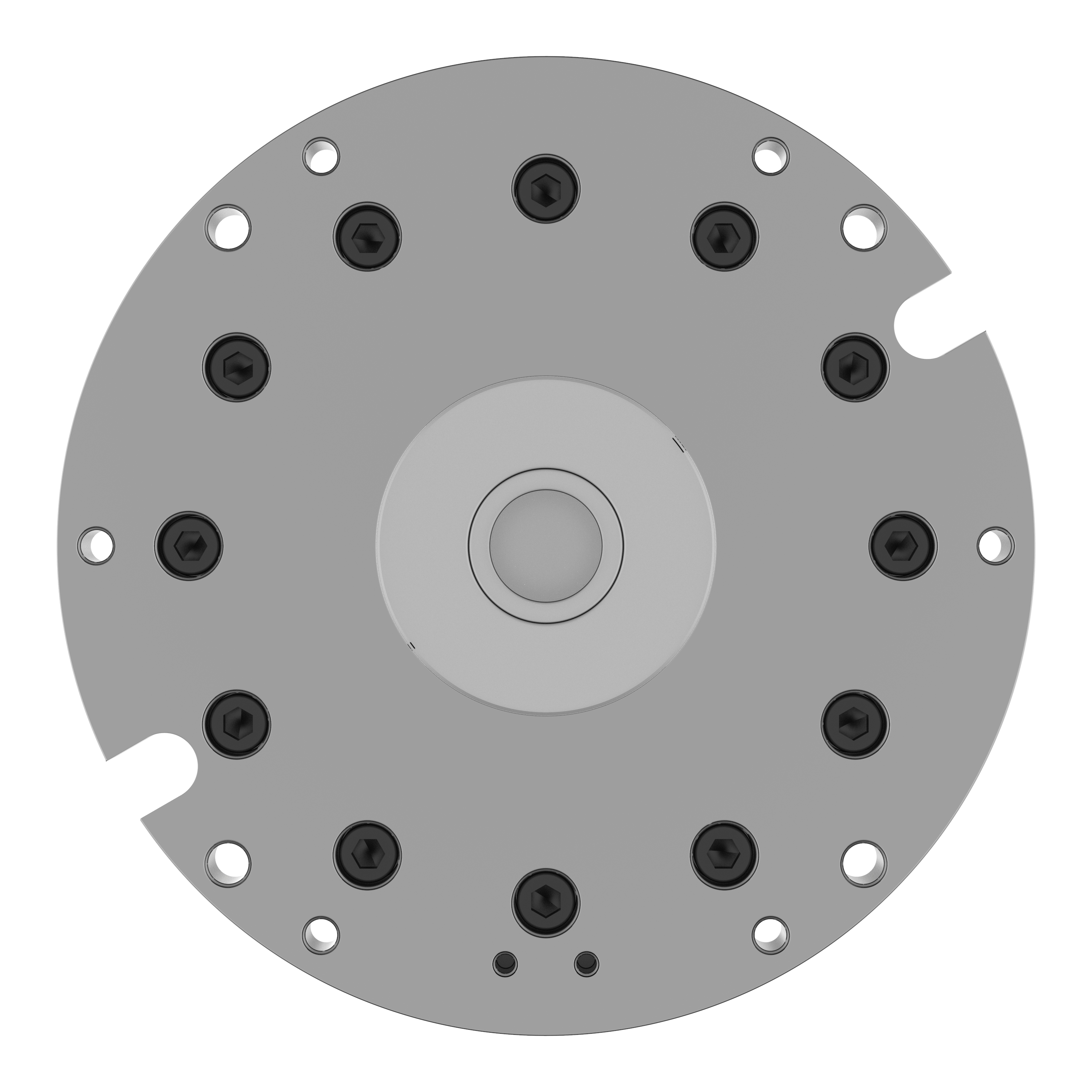 Dreibackenfutter DBF-PHN 210 von unten