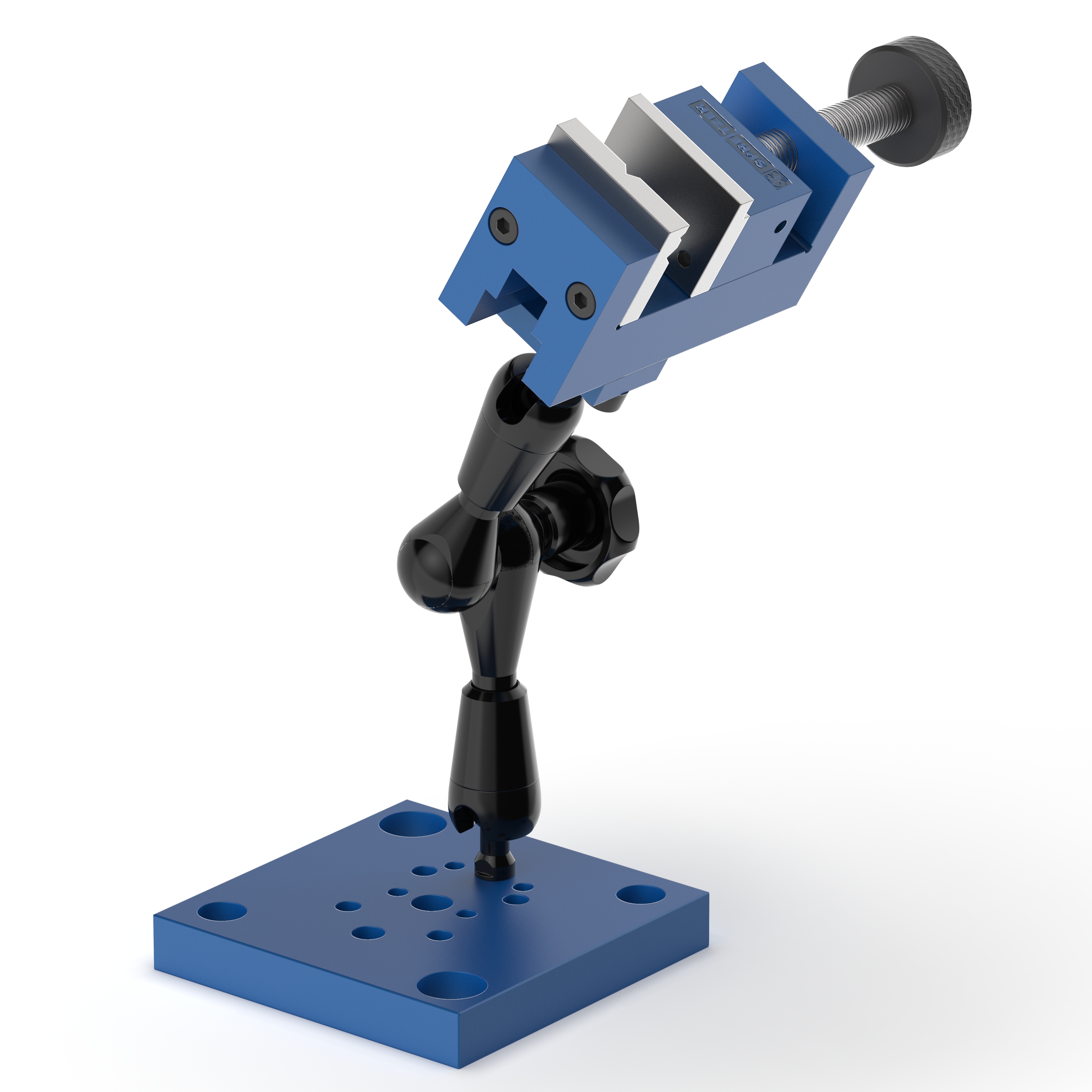 ALUMESS.maxx Satz Spindelschraubstock 32