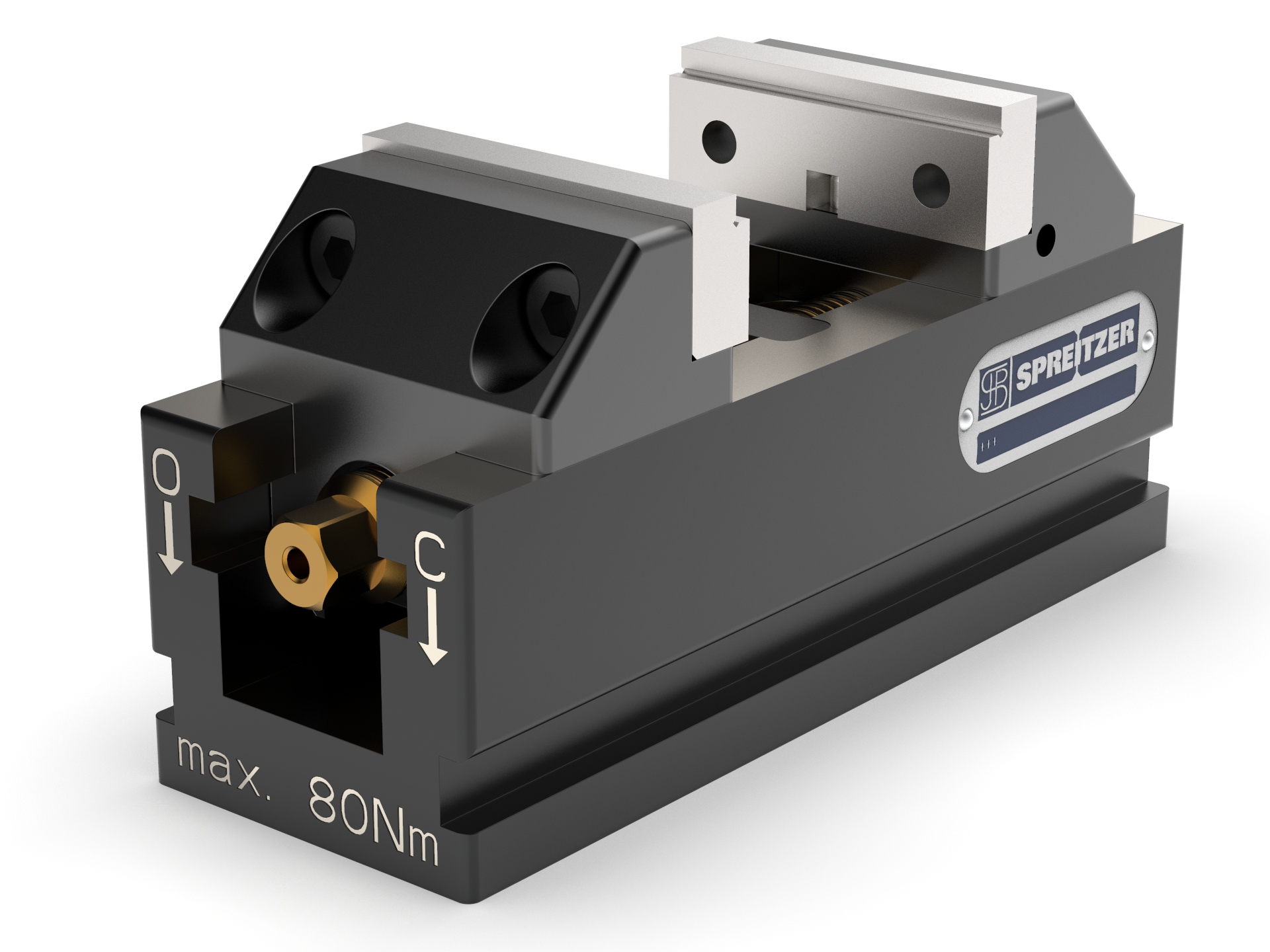 Mechanischer Zentrischspanner MZE 170-60 mit Stufenbacken 