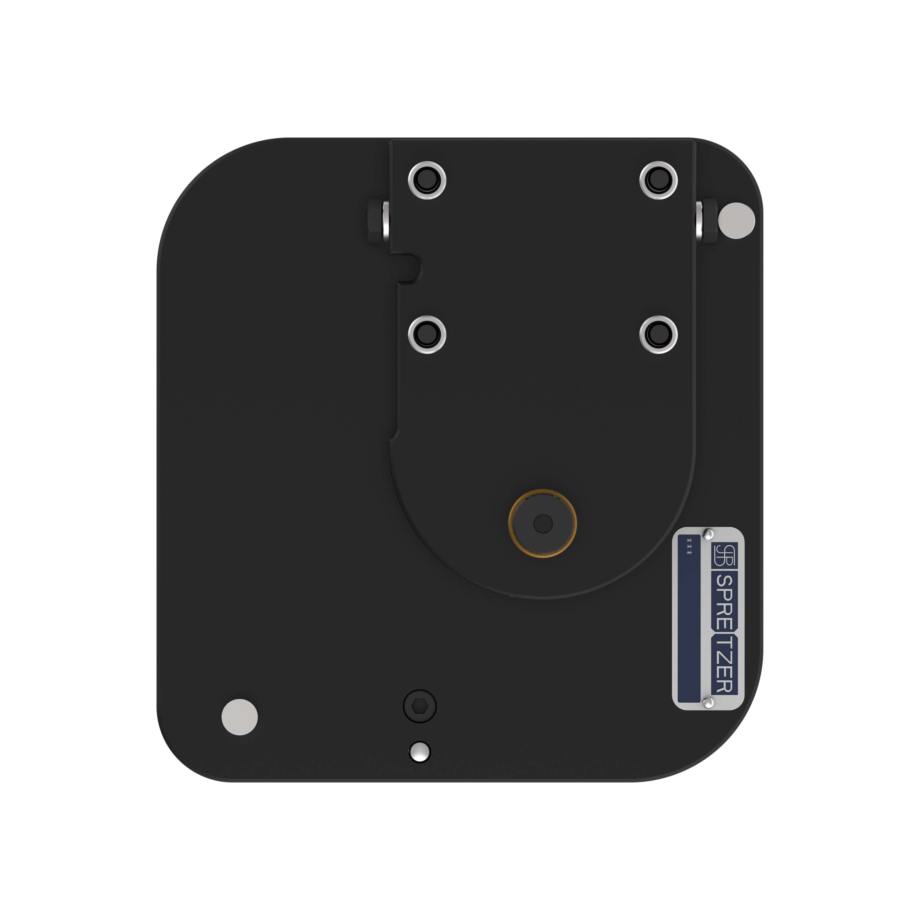 Drehplatte für Rundlaufprüfgerät RPG mini von oben