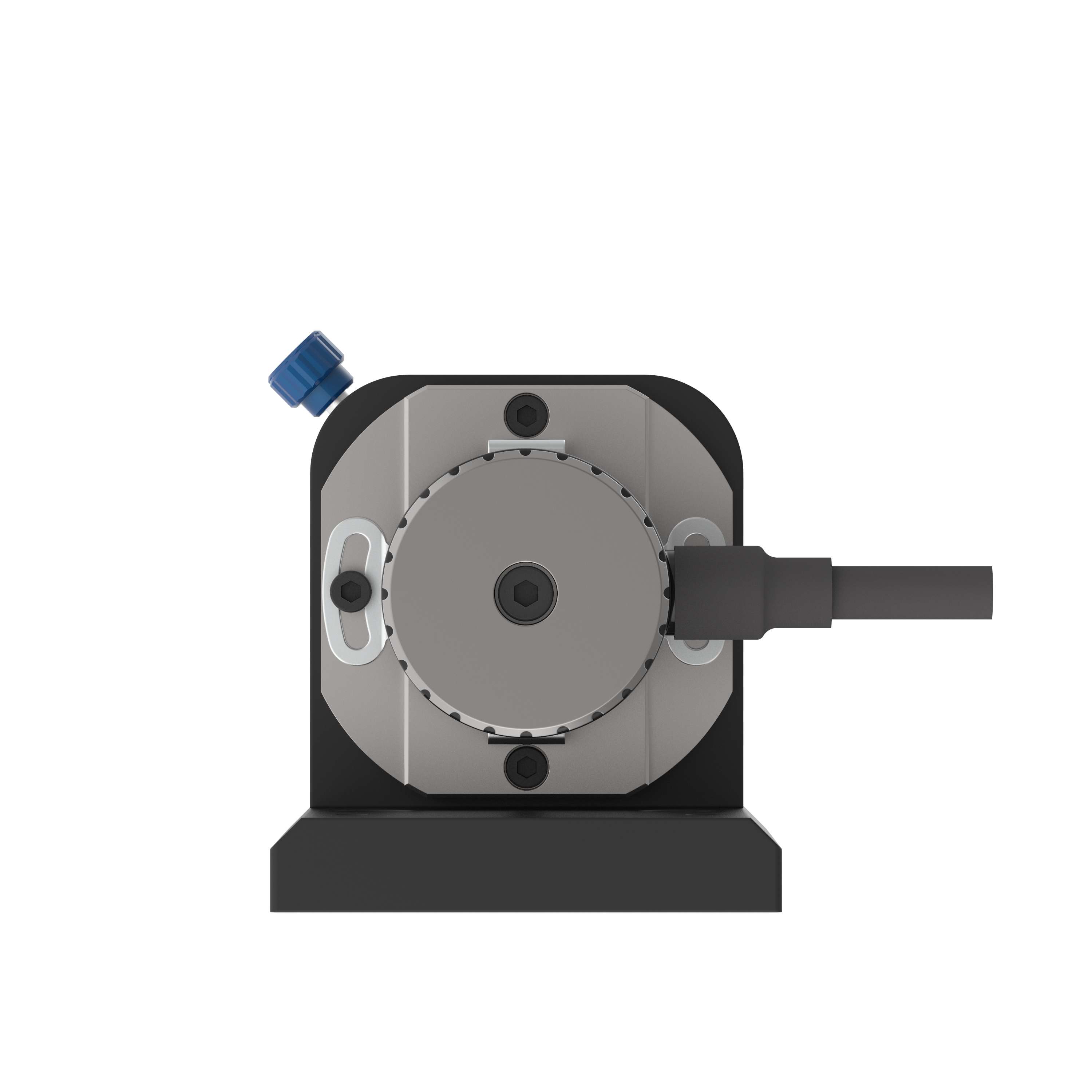 Elektroantrieb für die Präzisions-Dreheinheiten PDE / PDE micro Rückansicht