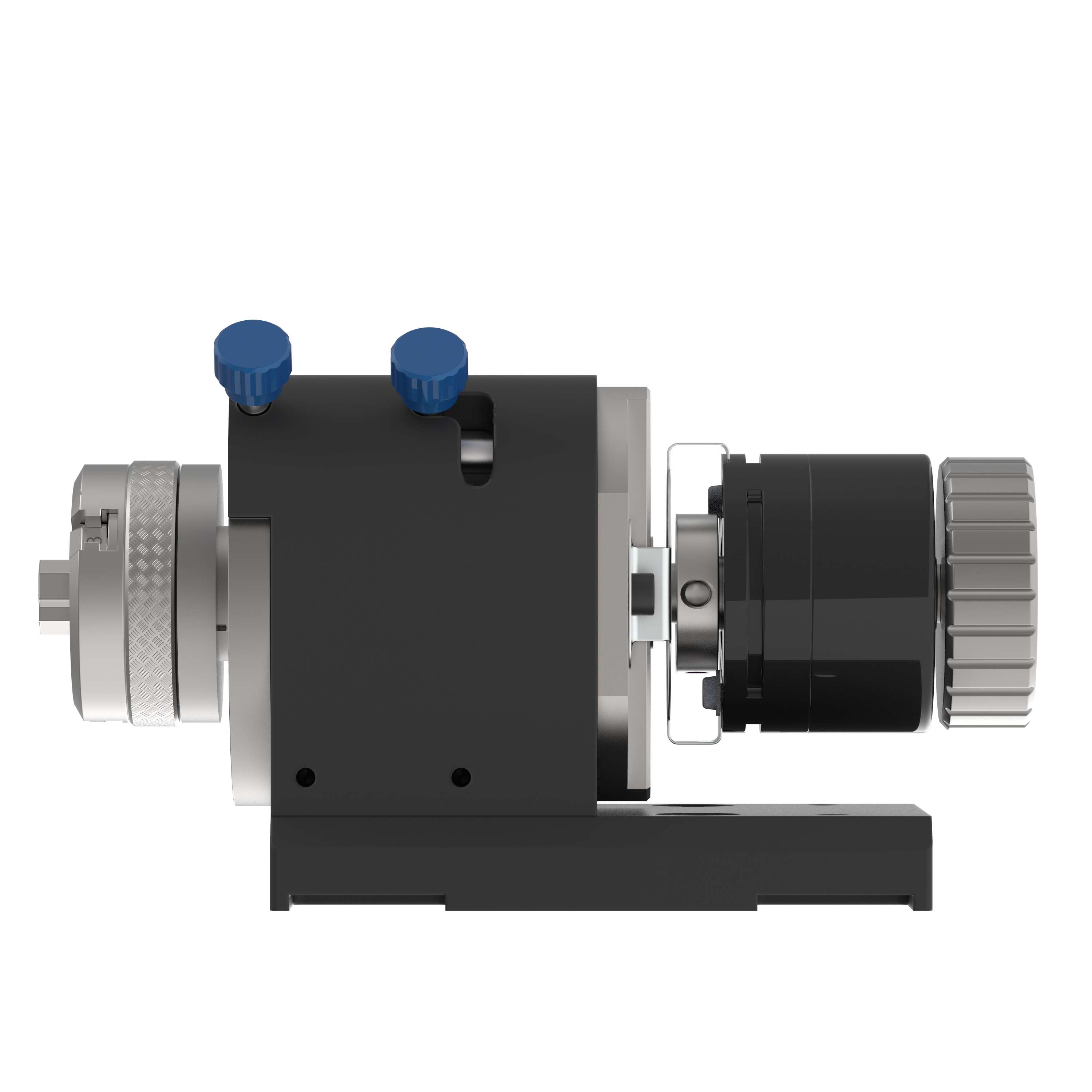 Elektroantrieb für die Präzisions-Dreheinheiten PDE / PDE micro von rechts