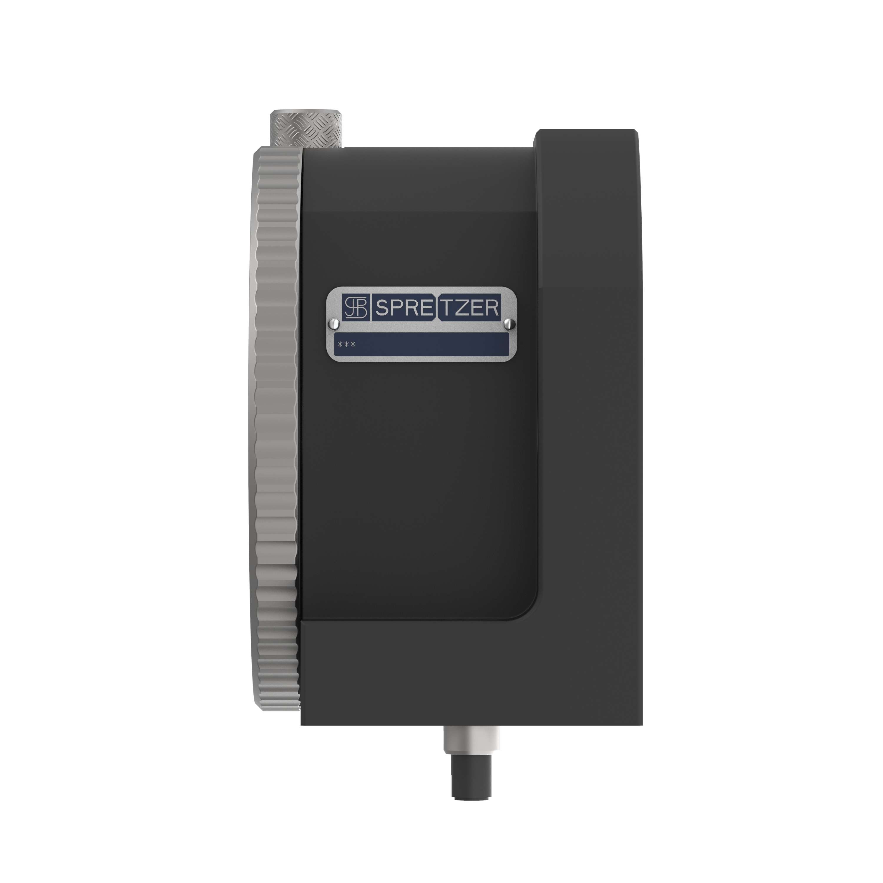 Präzisionsdreheinheit PDE von rechts