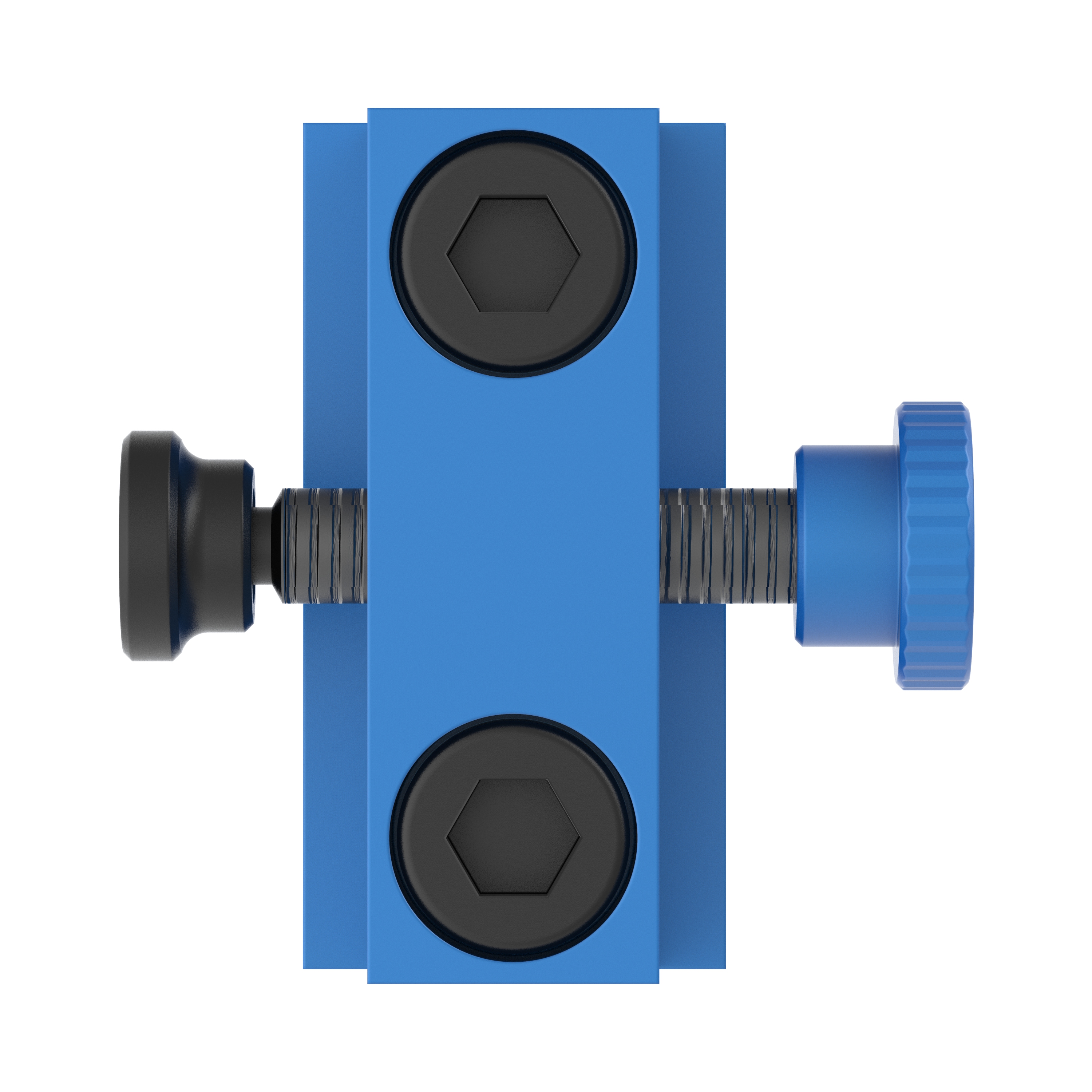 ALUMESS.maxx Spannblock für Basisplatte und Aufnahmeplatte von oben