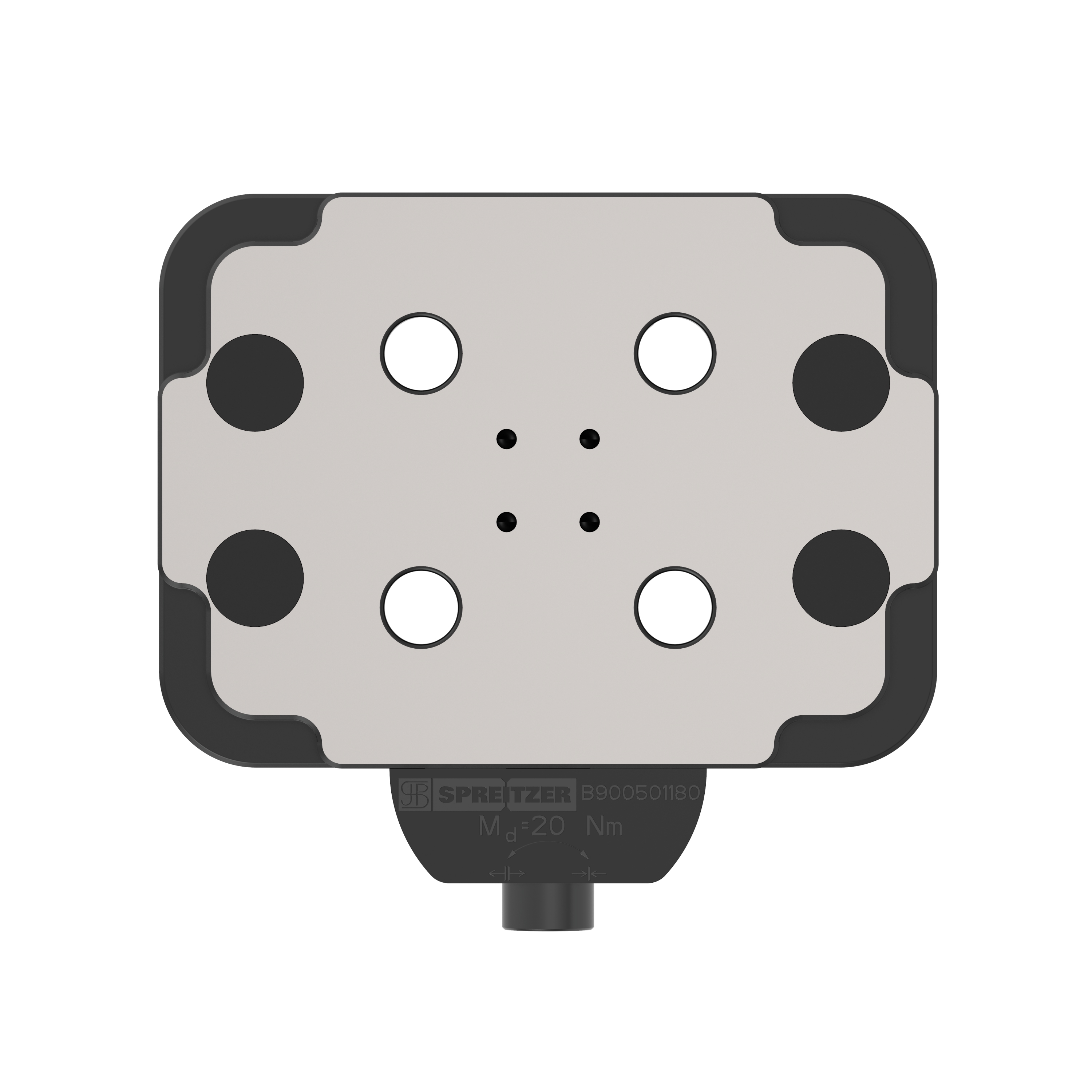 4-fach Spanneinheit ZPS 52 von oben