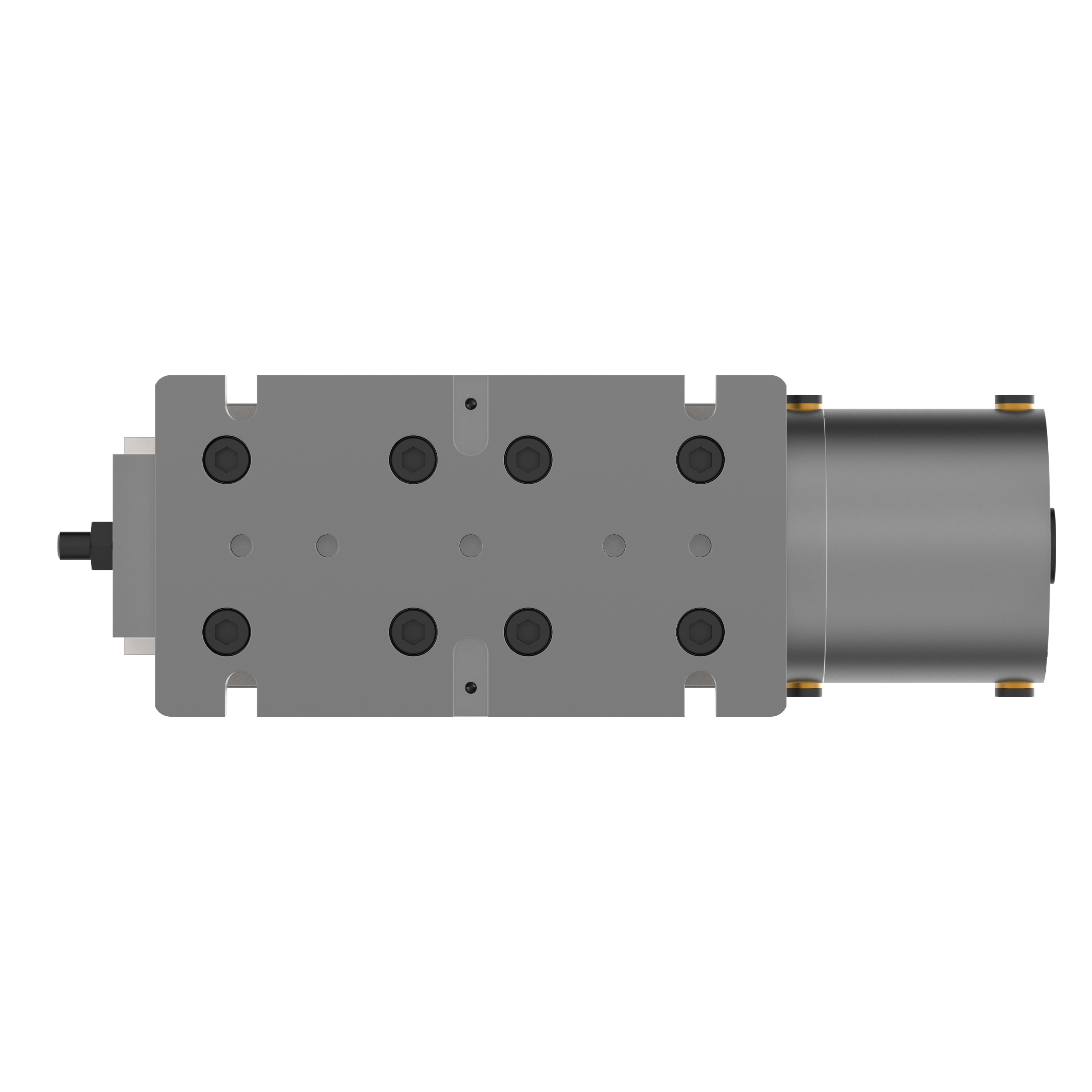 Hydraulischer Zentrischspanner HZS 250-100 D von unten