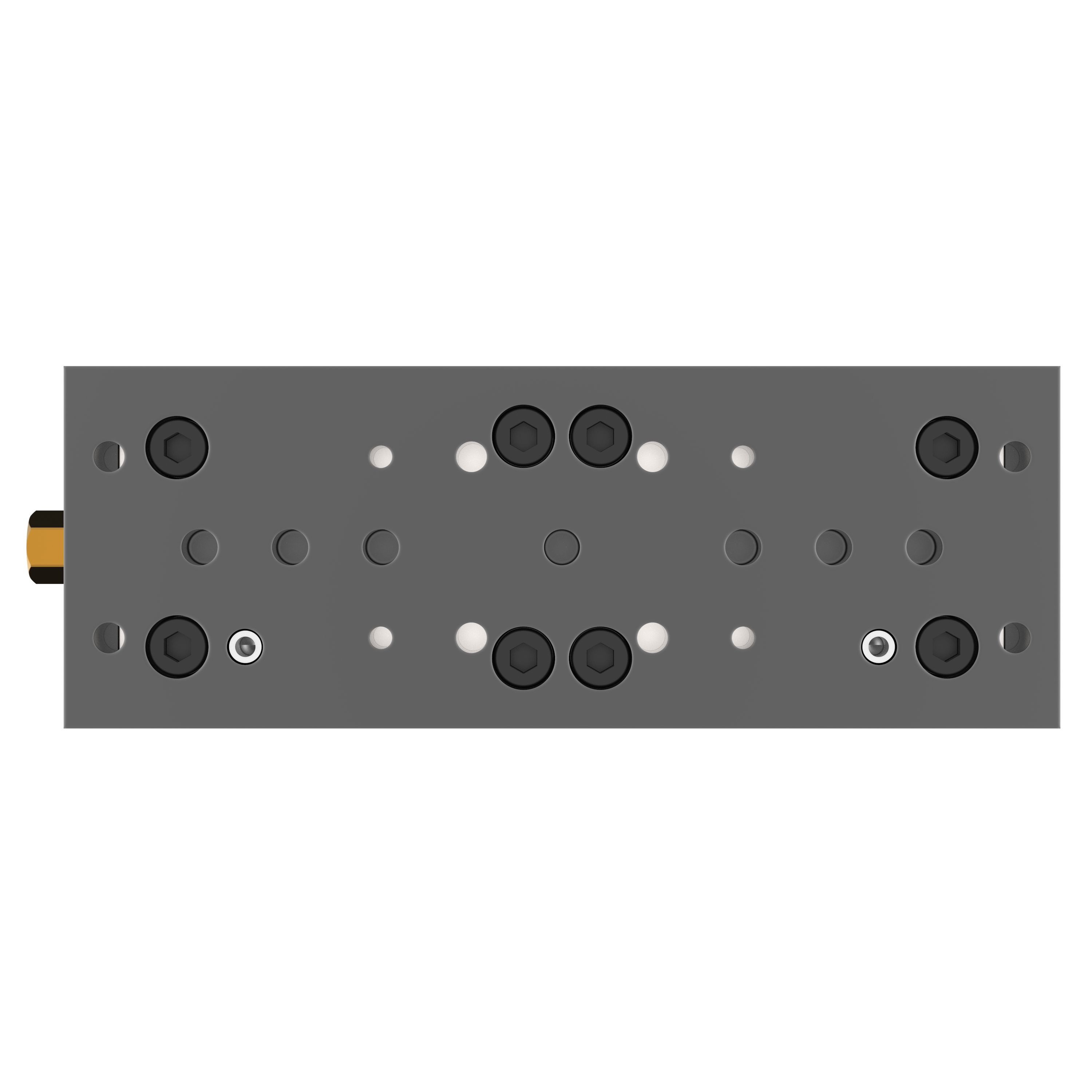 Zentrischspanner MZC 220-80 E ohne Stufen-Wendebacken von unten