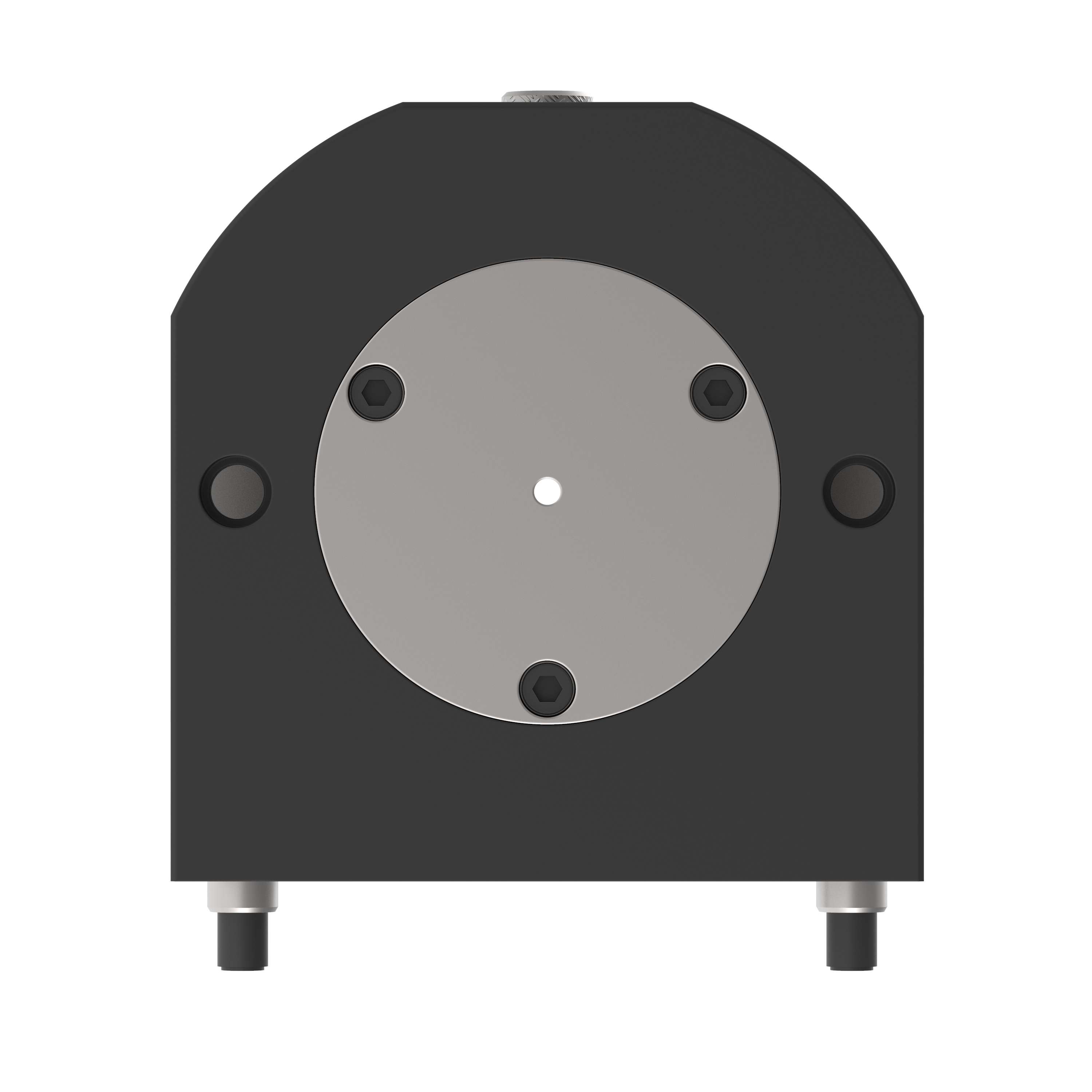 Präzisionsdreheinheit PDE Rückansicht