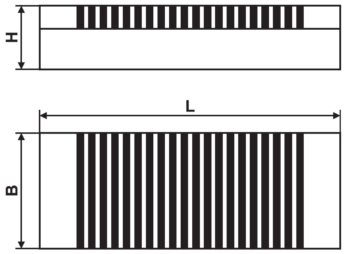 Maße Permanent Magnetspannplatte SPNEO
