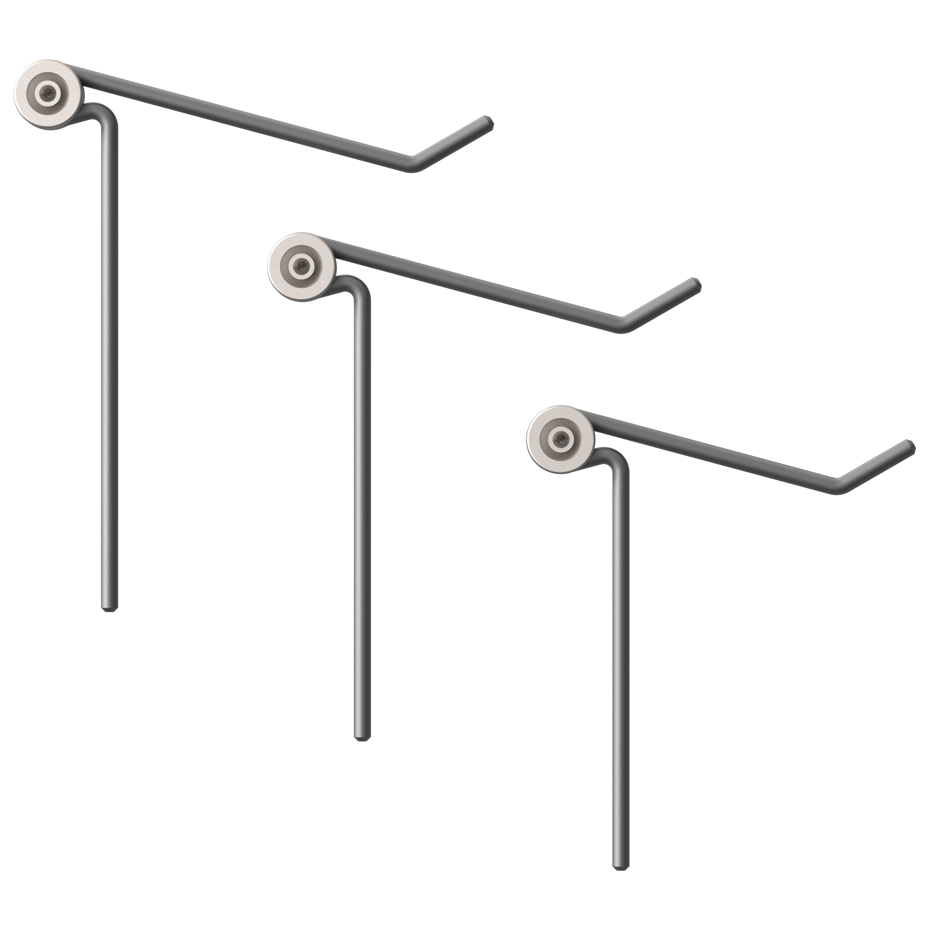 ALUMESS.junior/ALUMESS.maxx Satz Spannfedern von oben