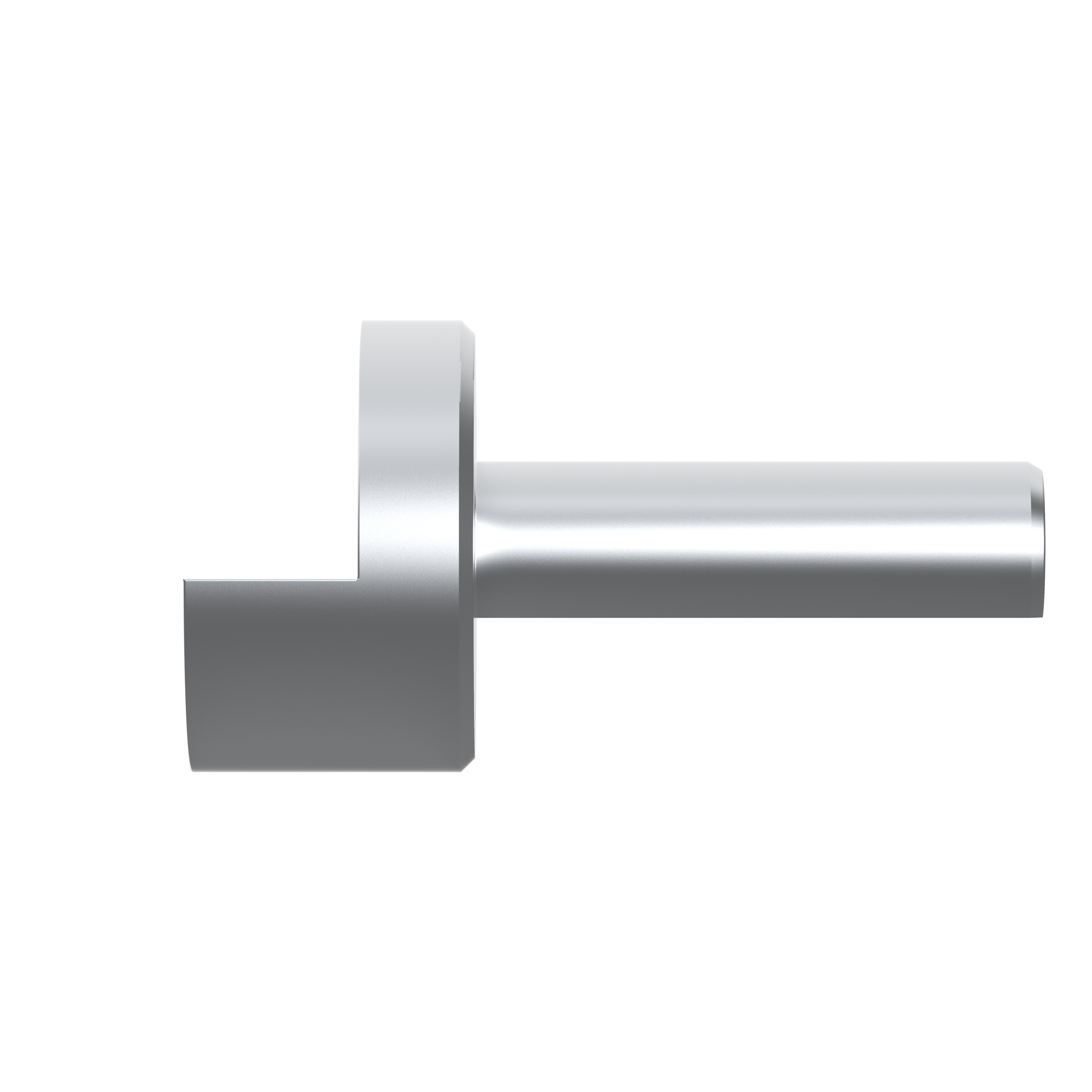 ALUMESS.junior Auflagebolzen X-Anschlag Vorderansicht