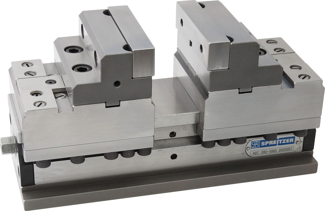 Mechanischer Zentrischspanner MZC mit Adapterbacken