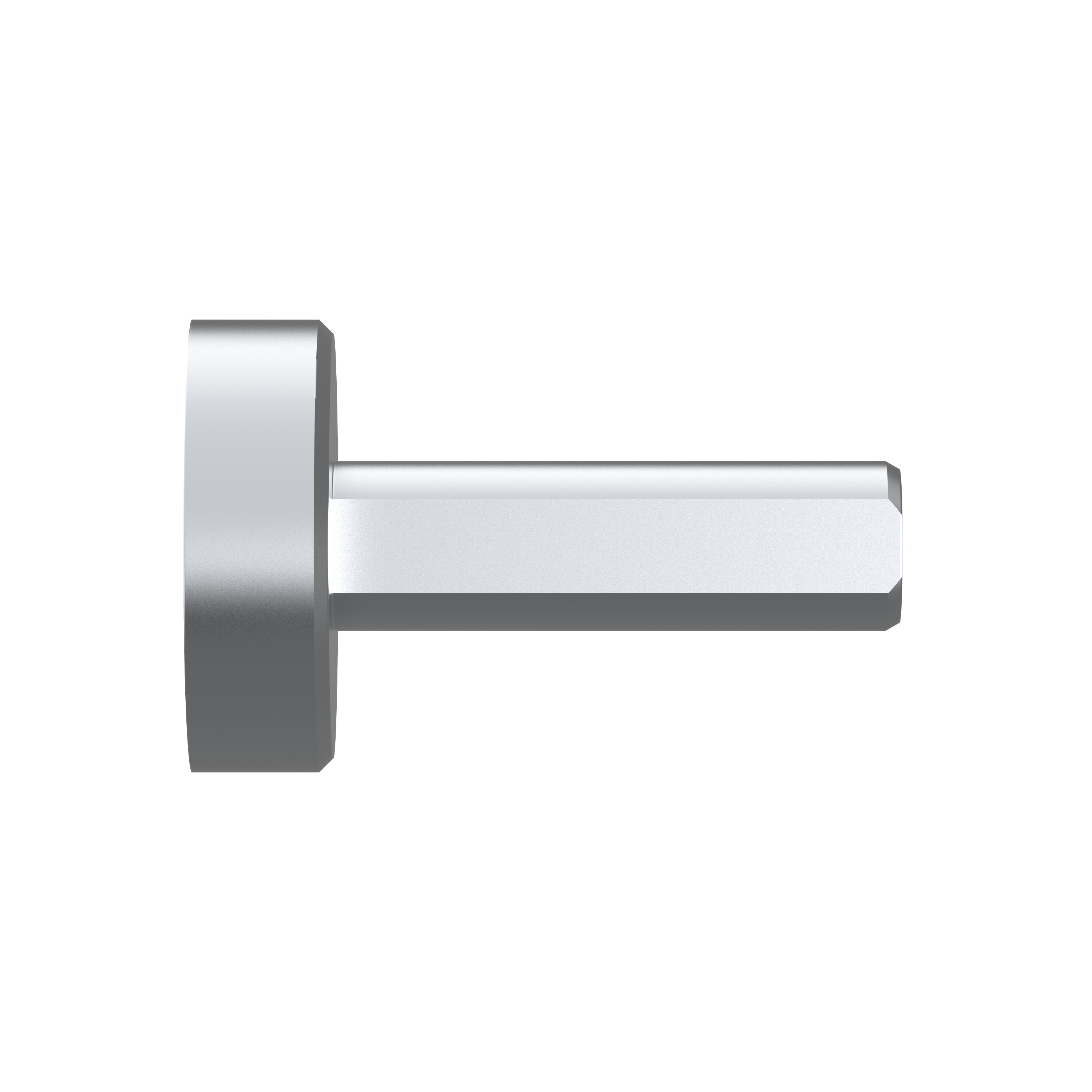 ALUMESS.junior Auflagebolzen flach von oben