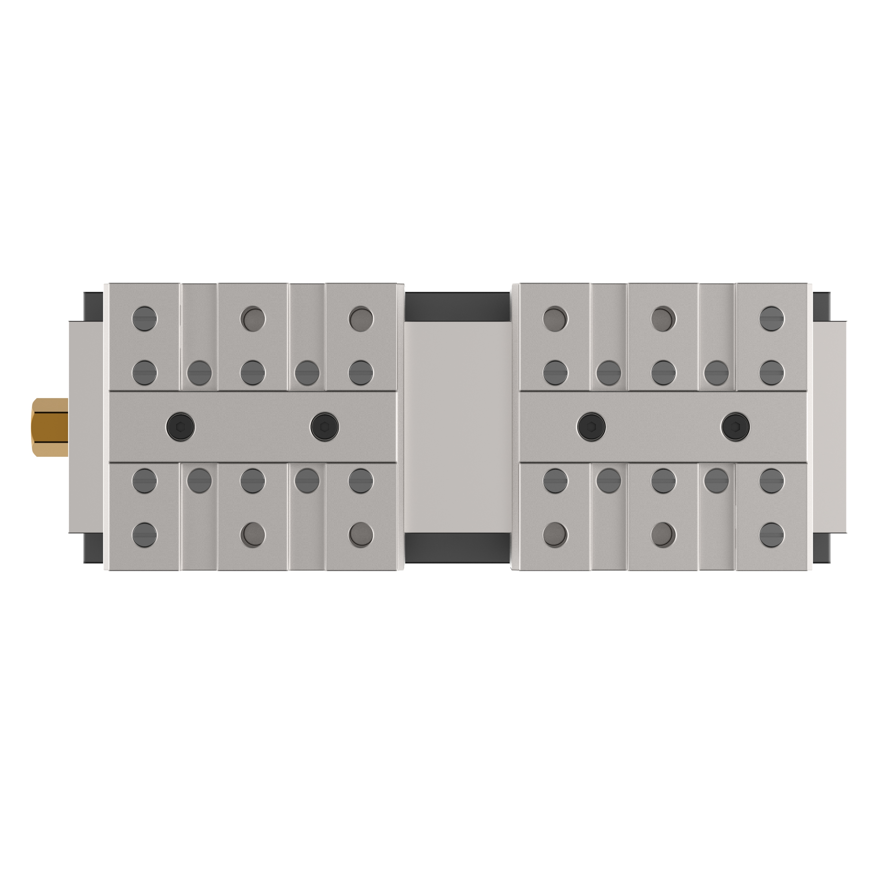 Zentrischspanner MZC 220-80 E ohne Stufen-Wendebacken von oben