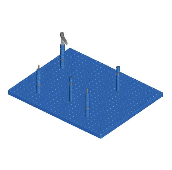 Aufbaubeispiel ALUMESS.junior Einsteiger-Set B