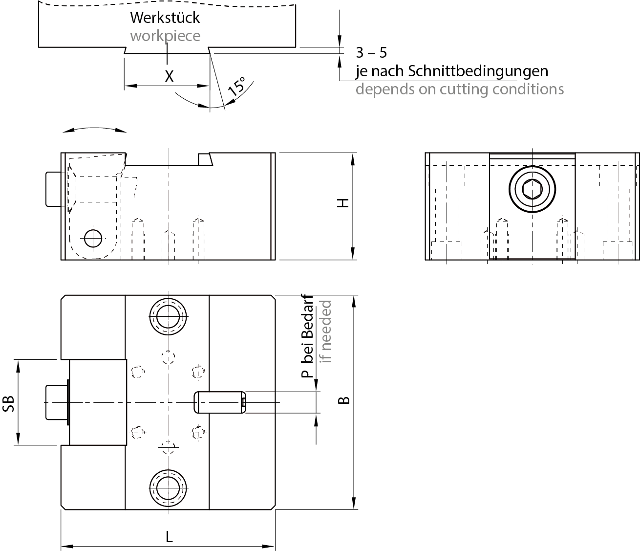 Planzeichnung Rohteilspanner RS