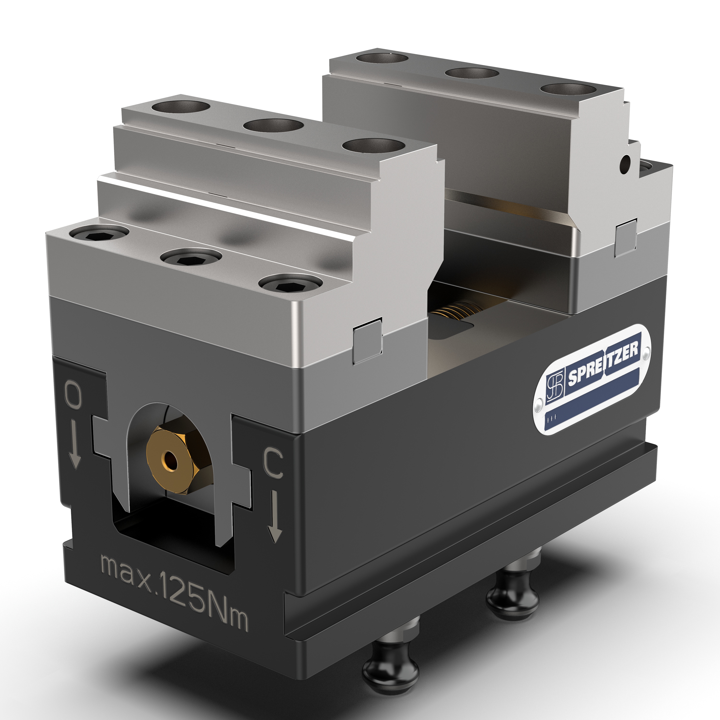 4-fach Spanneinheit ZPS 52 mit Zentrischspanner MZU 150-50