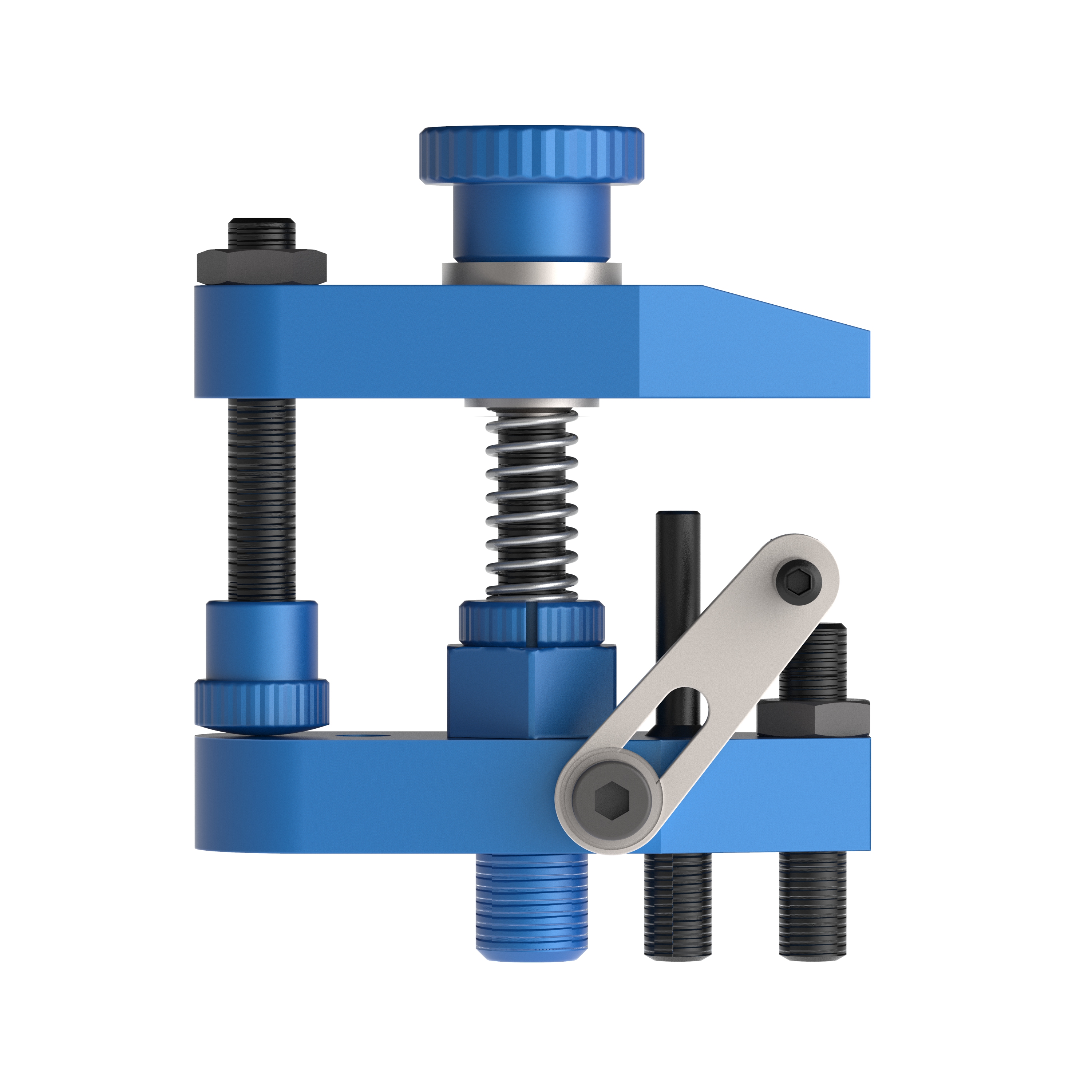 ALUMESS.junior/ALUMESS.maxx Spannpratzeneinheit Vorderansicht
