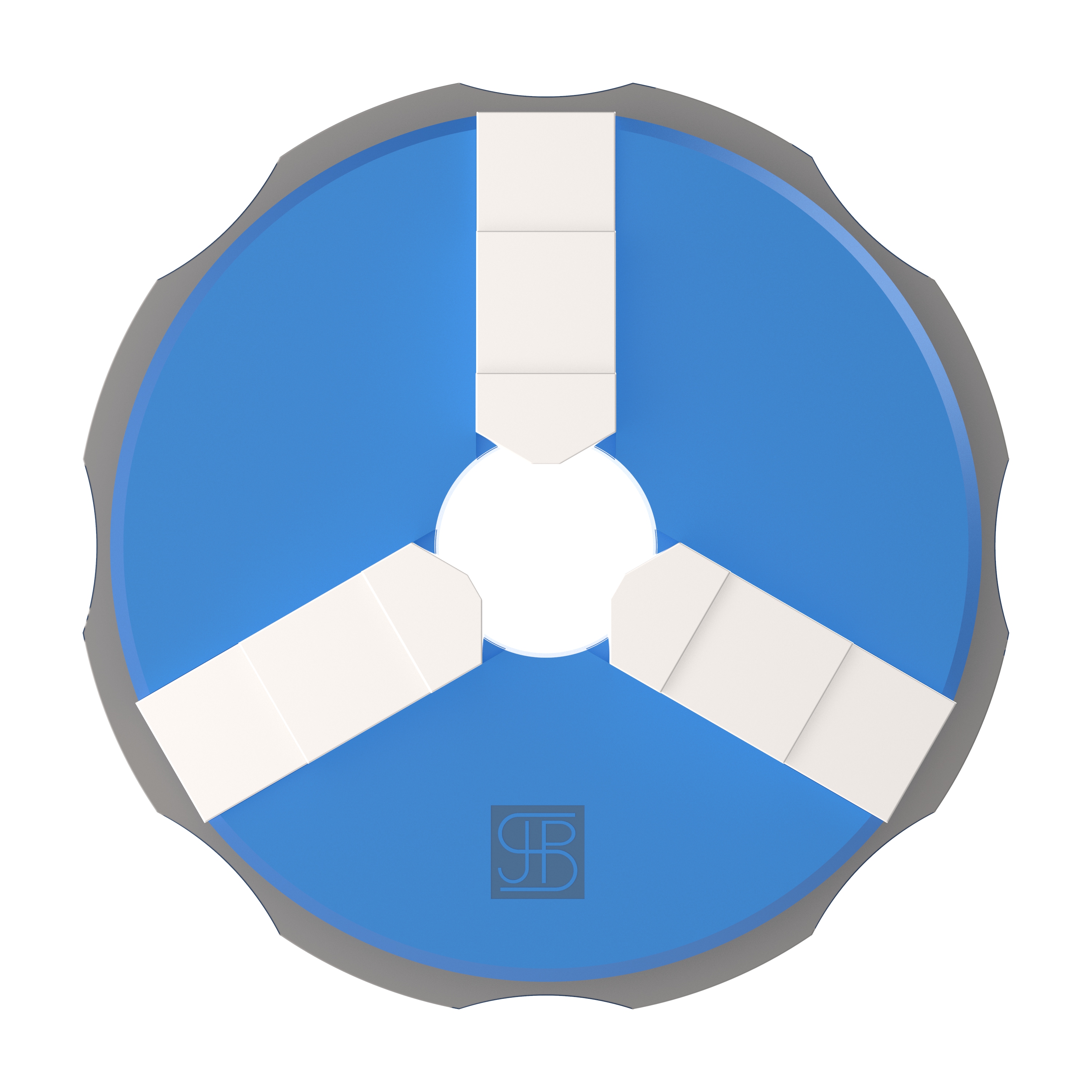 Spannfutter AL 3-Backenfutter von oben