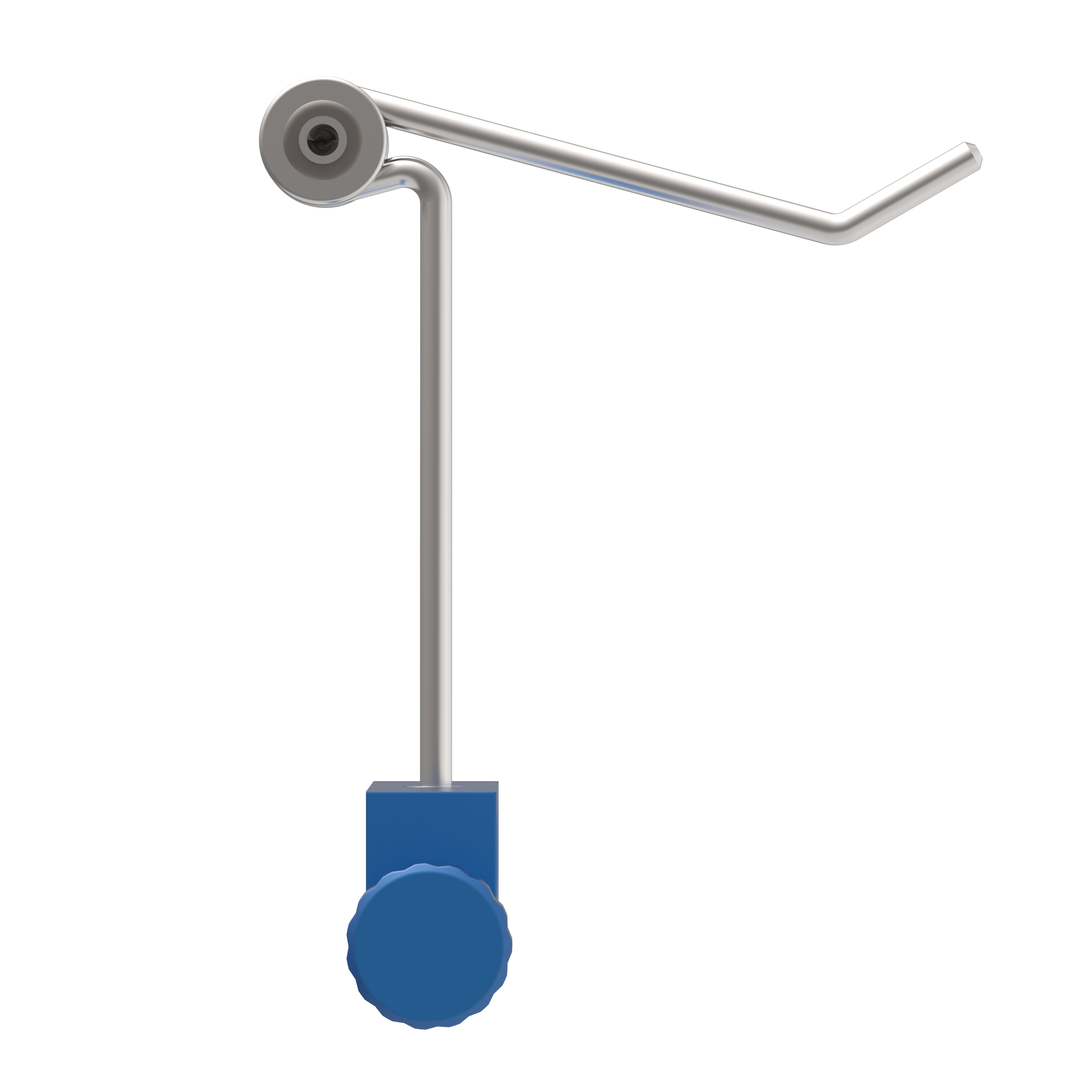 ALUMESS.maxx Federhalter für Prisma 120° - M10x1 von links