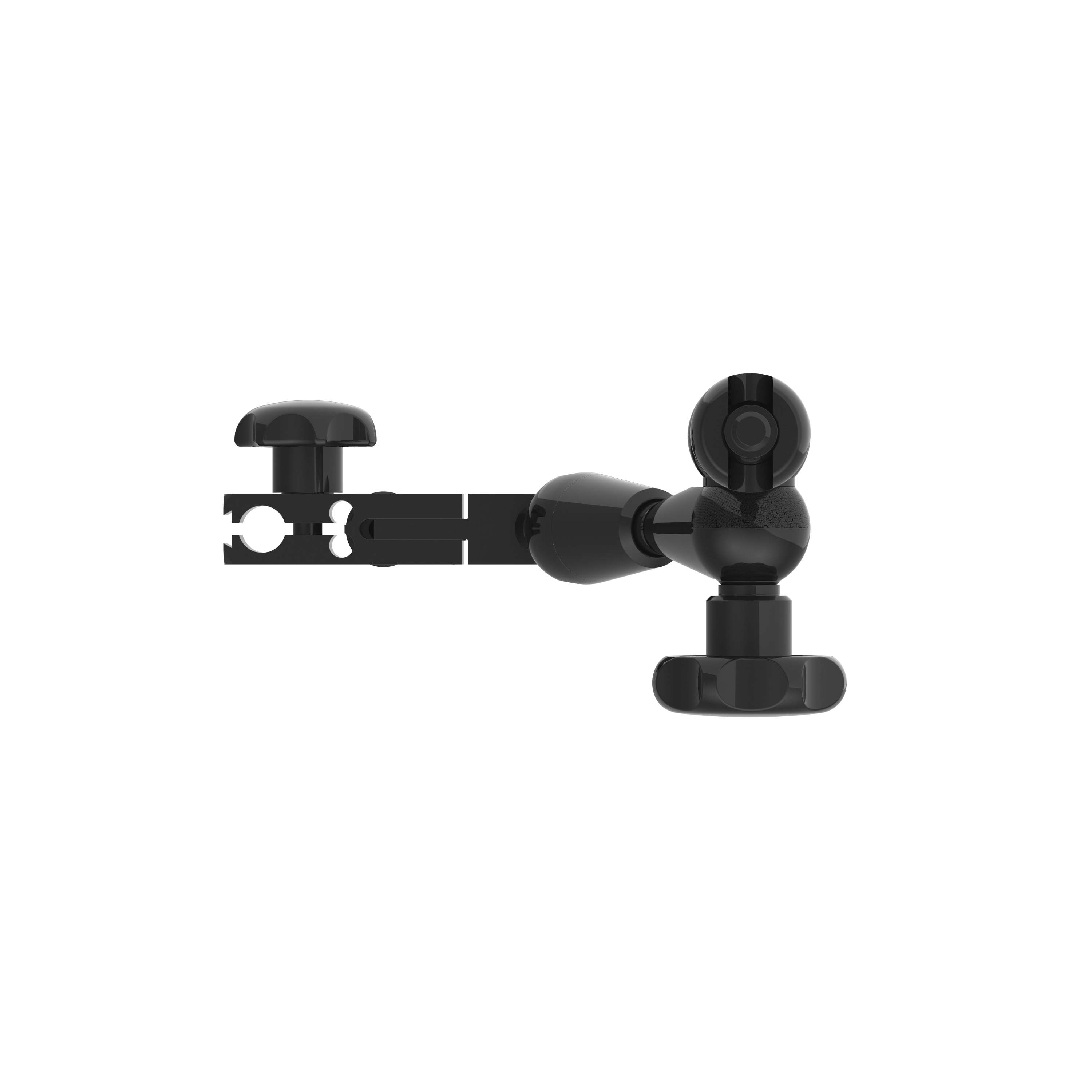 Gelenkarm mit Messmittelaufnahme für Rundlaufprüfgeräte RPG-RPG AL-RPG mini 130mm von unten