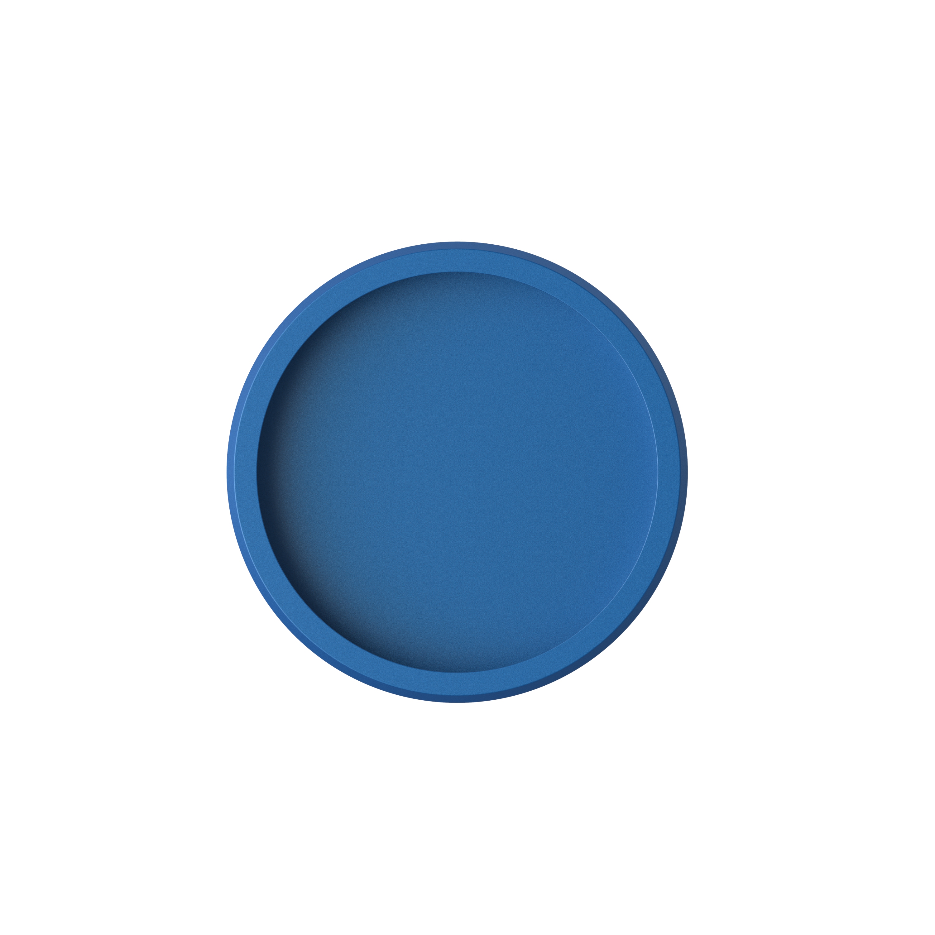 ALUMESS.basic Knetharzaufnahme Ø60 mm von oben