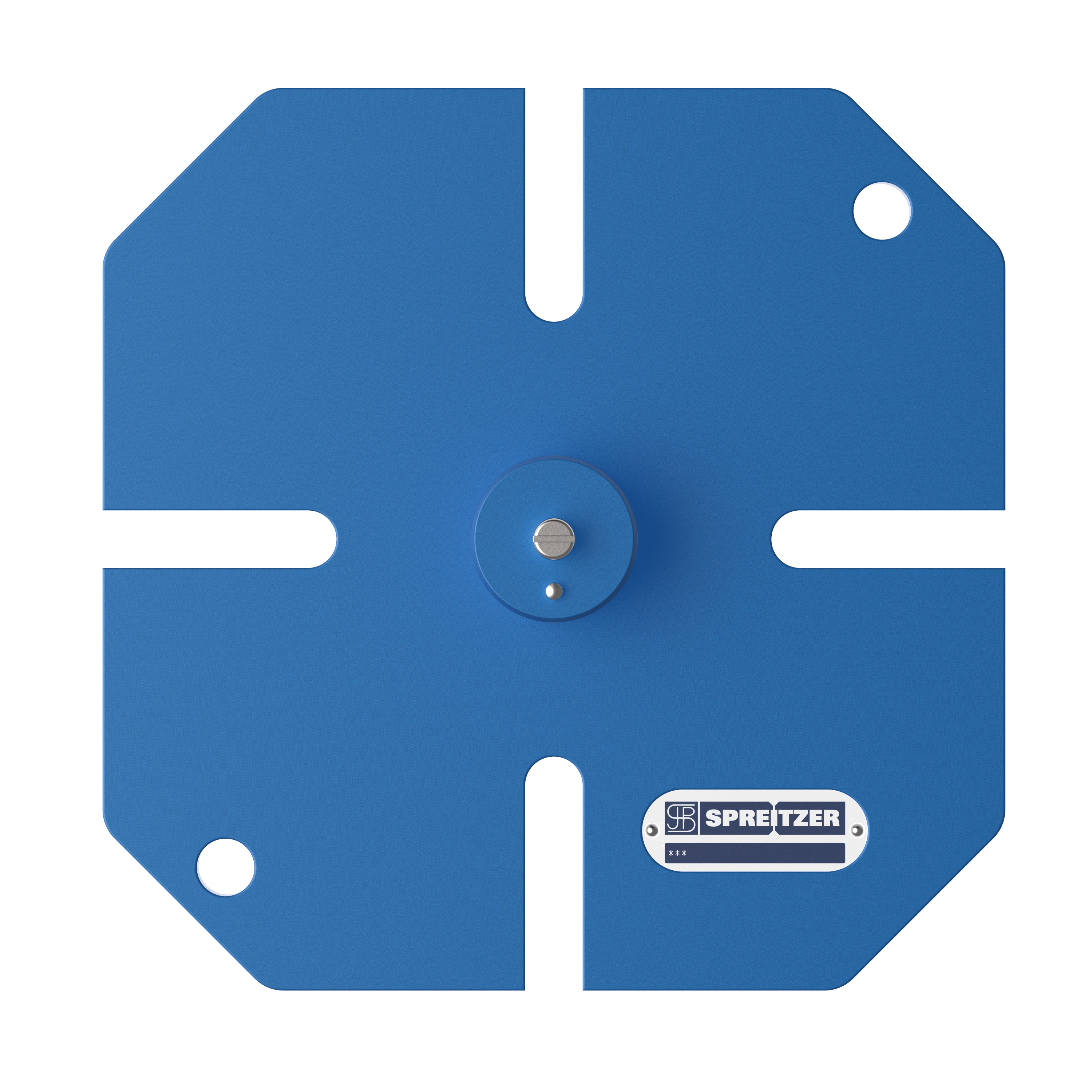ALUMESS.basic Grundplatte von oben