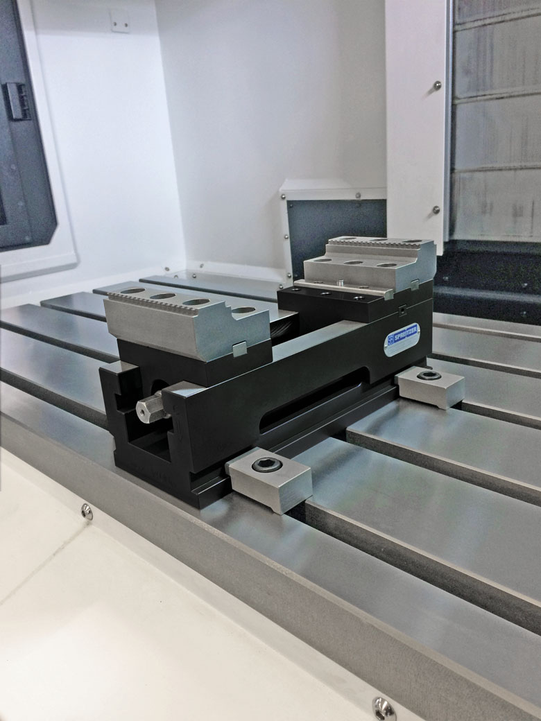 Mechanische Kompaktspanner MSU 280-100 mit Grip-Wendebacken