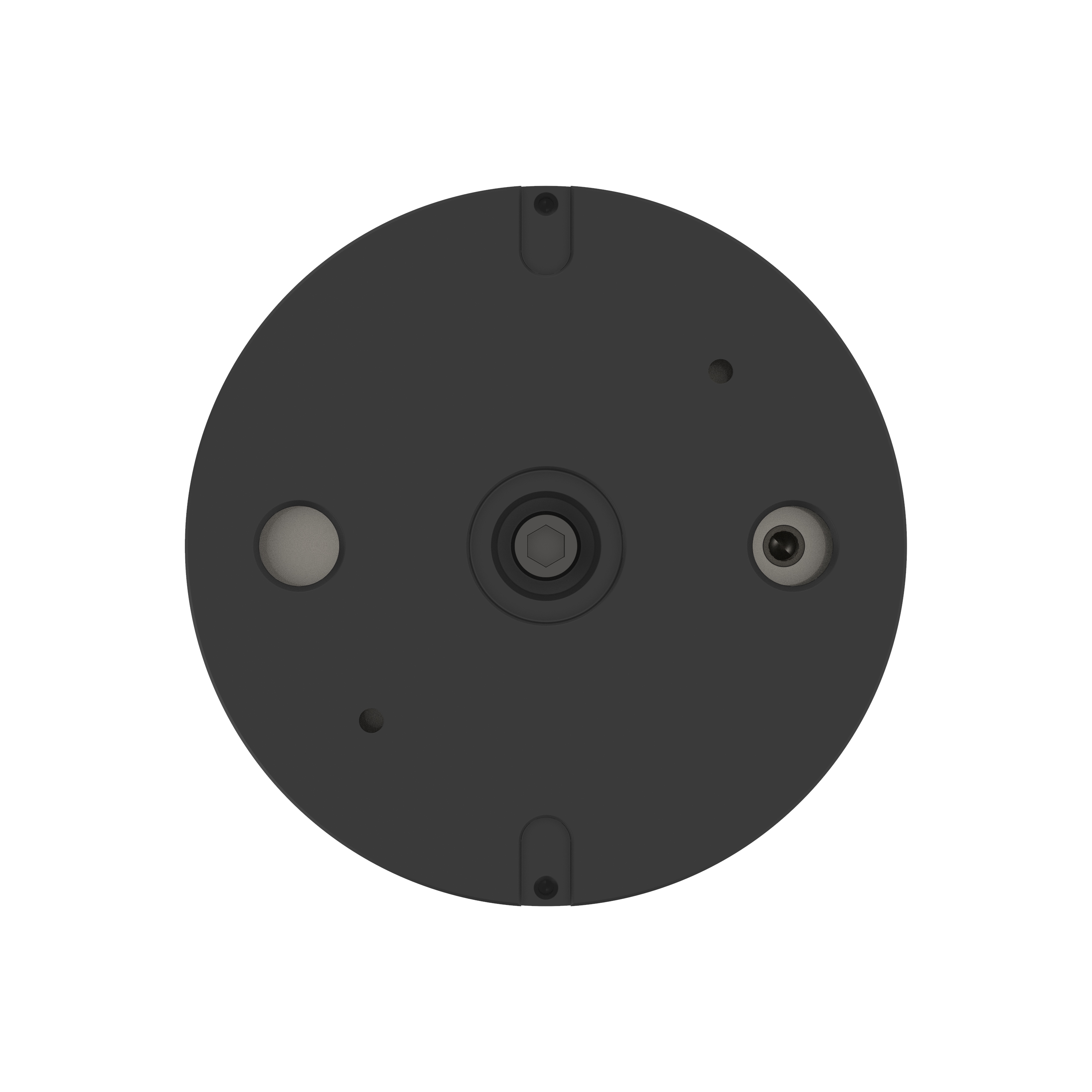 Mechanisches Handspannfutter MK Nr. B900501185 von unten