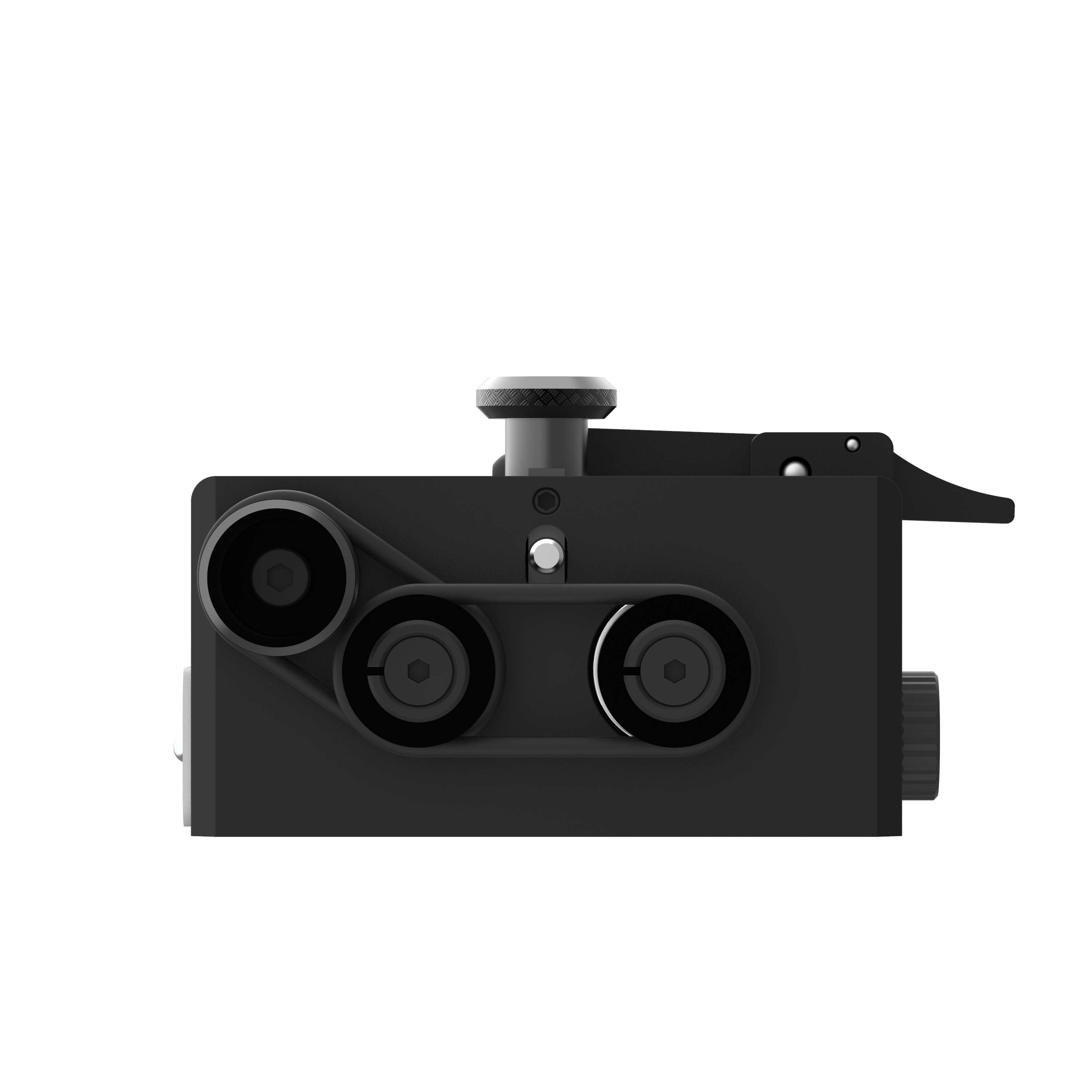 Rundlaufprüfgerät RPG 0810 micro Rückansicht